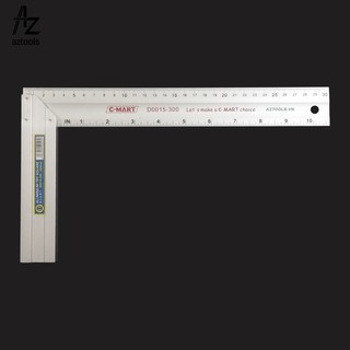 [ Chính hãng] Thước eke vuông thợ mộc 30cm