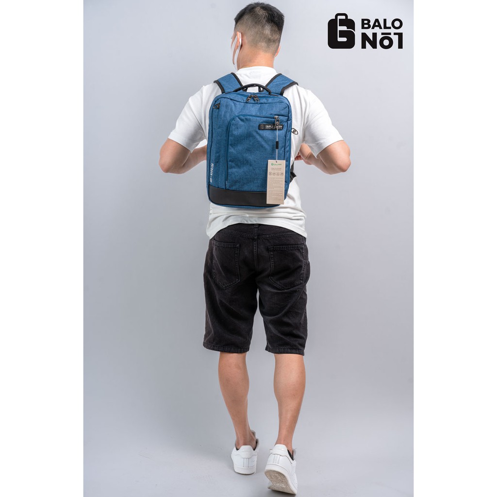 Balo Thời Trang Cao Cấp Simple Carry M – City L.Navy