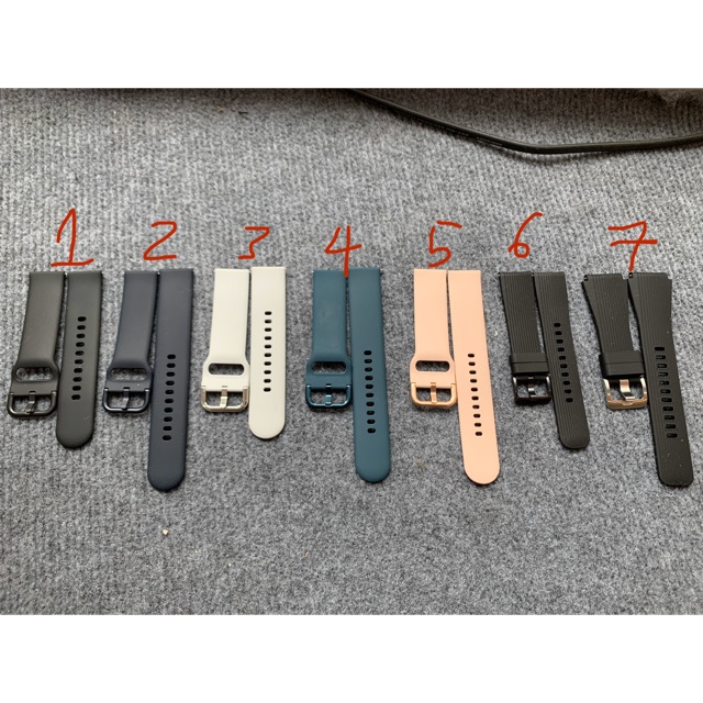 Dây cao su chính hãng Samsung Size 20&22mm