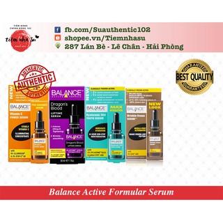 Tinh chất dưỡng Balance Active Formular Serum Vitamin C/ Hyaluoric 554/ Dragon Blood/ Wrinkle (Bill Anh)