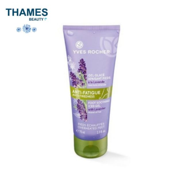 Kem dưỡng da chân chống mệt mỏi Yves Rocher Anti-Fatigue Foot Soothing Iced Gel 75ml