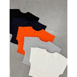 Áo basic cổ tròn