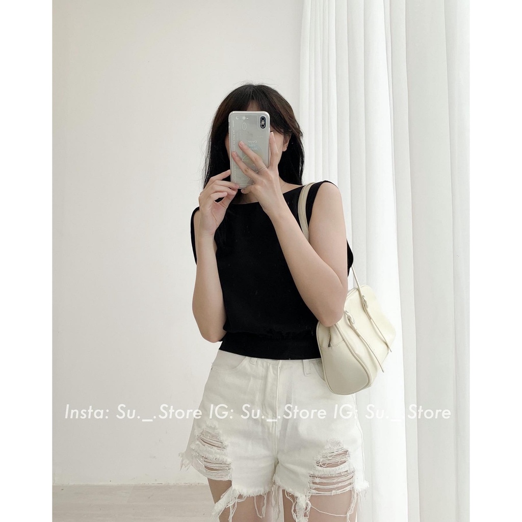 Áo đũi sát vai khoét lưng sâu A2368 SUSTORE