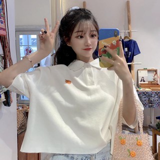 [FREESHIP] ÁO THUN CỔ POLO CROPTOP <3