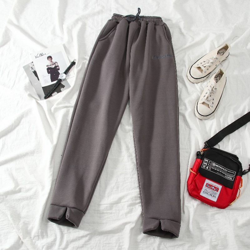Bộ Nỉ Nữ Thu Đông Dài Tay Có Mũ Form Rộng Kèm Quần Dài Bo Gấu Ulzzang Thời Trang Sugal QA NU 023V1