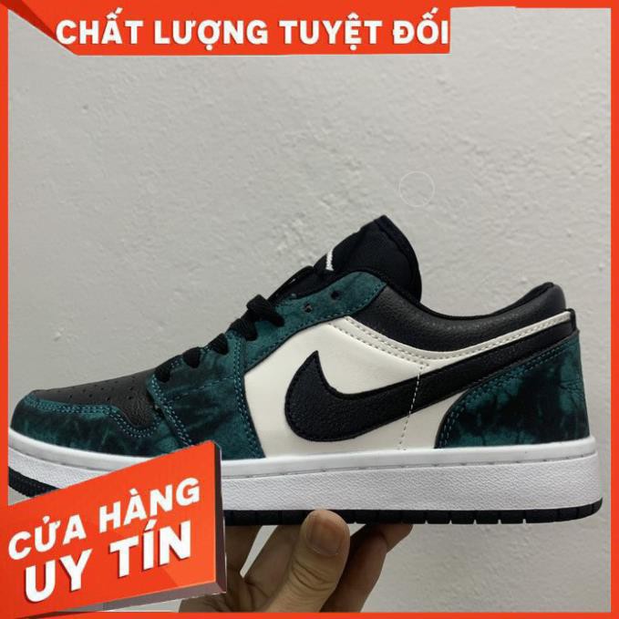 Giày Thể Thao Nam Nữ Jordan Xanh Loang Thấp Cổ [HÀNG CAO CẤP] | BigBuy360 - bigbuy360.vn