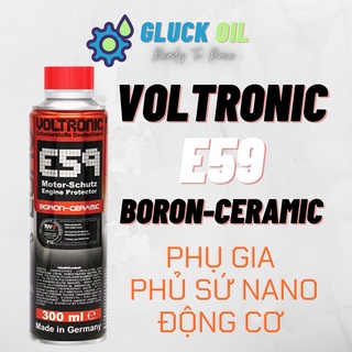 Phụ gia dầu nhớt voltronic e59 phủ ceramic gốm sứ bảo vệ động cơ 300ml - chiết lẻ