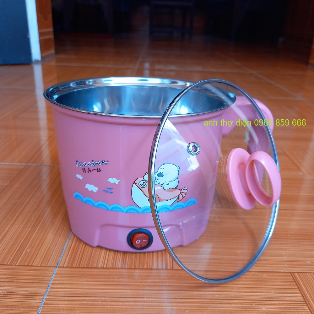 nồi lẩu mini nấu mì - nồi lẩu đa năng 18cm-26cm-28cm 1 tầng