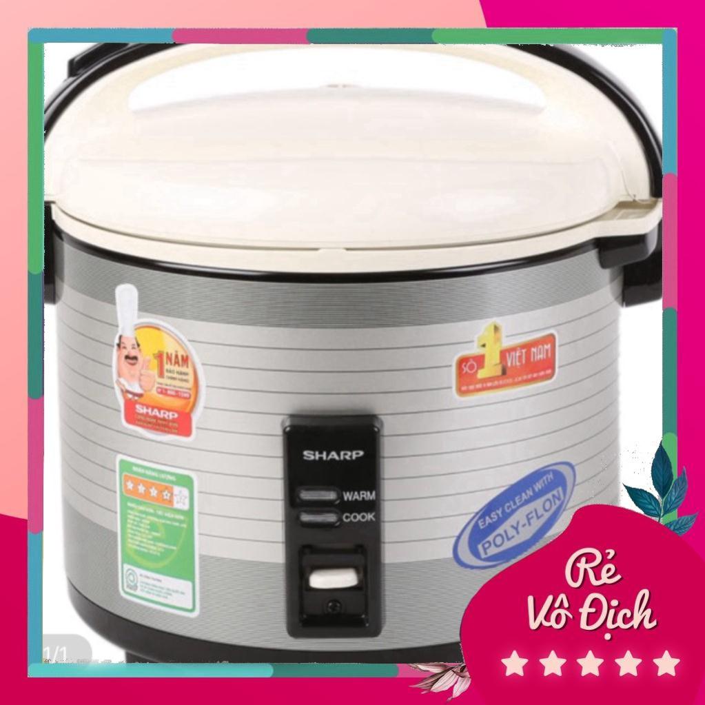 Nồi cơm điện Sharp ks-1800T 1,8L Thái Lan FREE SHIP