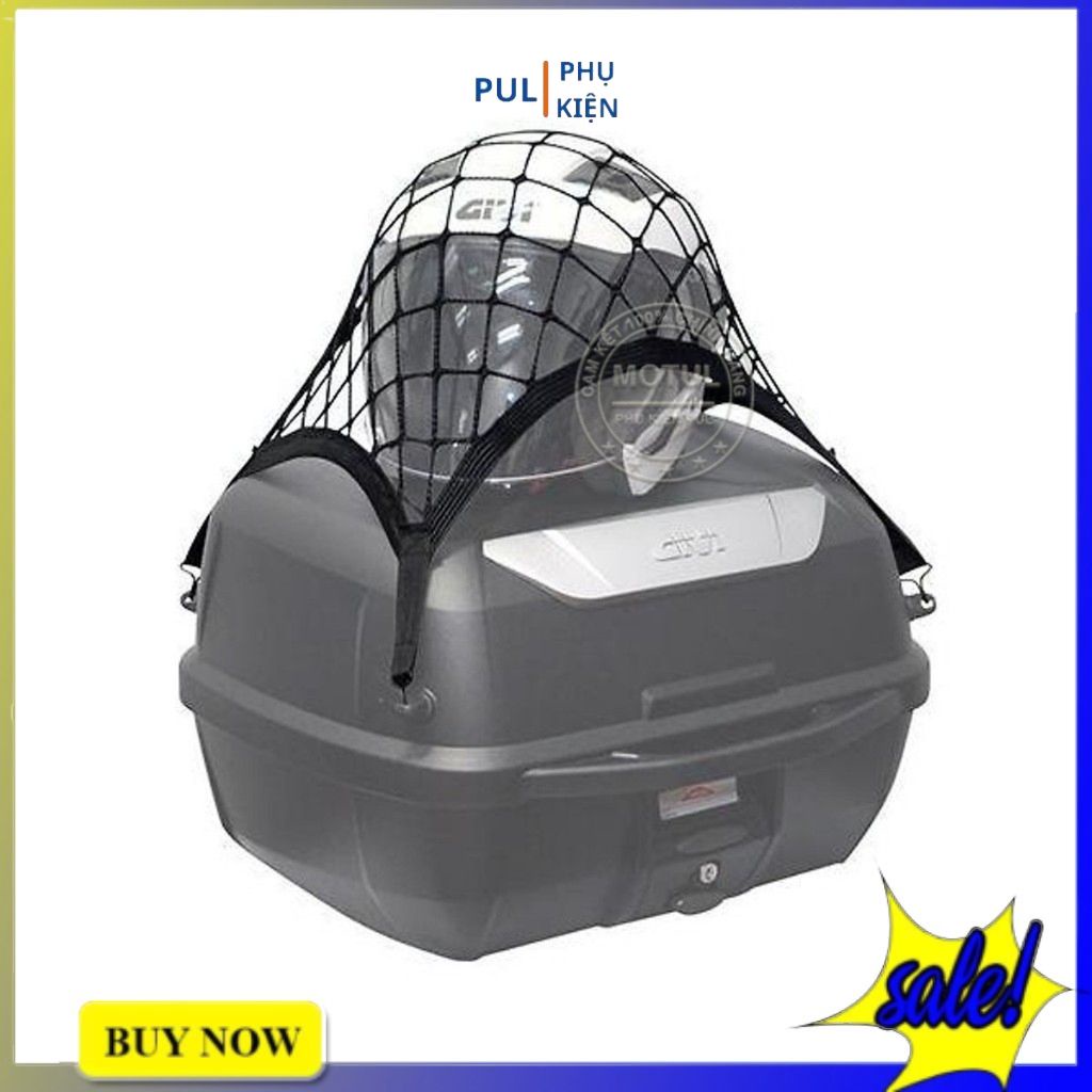 Thùng sau moto xe máy givi E43NTL ADV dung tích 43 lít kèm sẵn đế lưới và tựa lưng gắn thùng chắc chắn