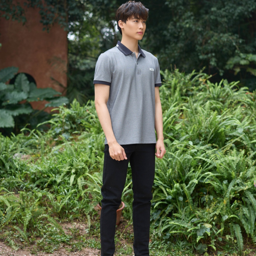 Áo polo nam YODY phông tay ngắn, cổ bẻ chất vải cotton mắt chim, chuẩn phom xuất xịn APM3299