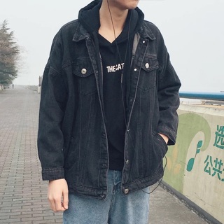 ÁO JACKET JEAN KOREA