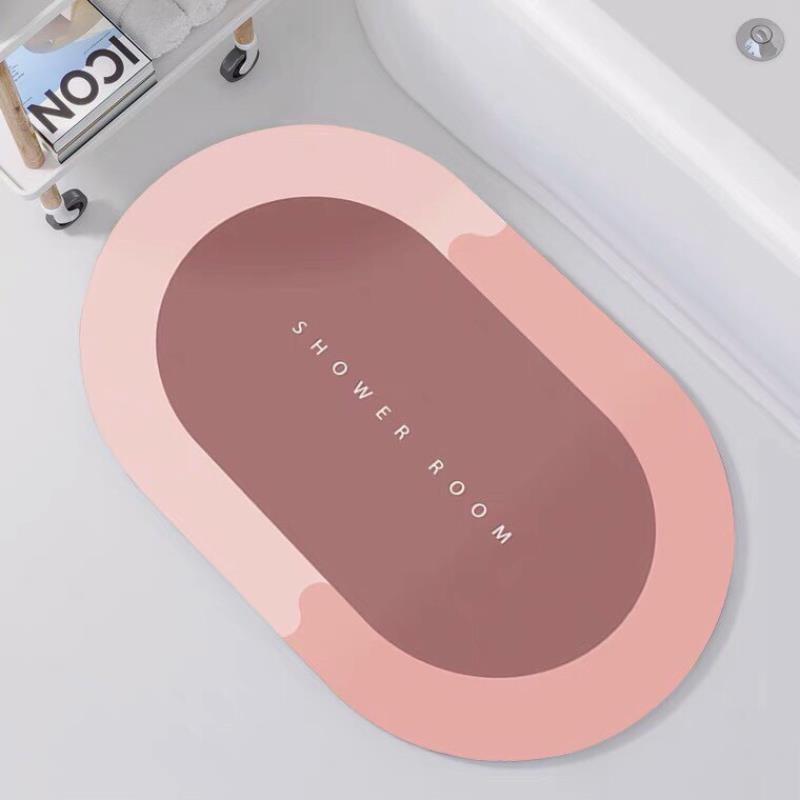 Thảm trải sàn lau chân nhà bếp phòng ngủ nhà vệ sinh siêu dày thấm nước tốt chống trơn trượt cao cấp MiibooShi S030
