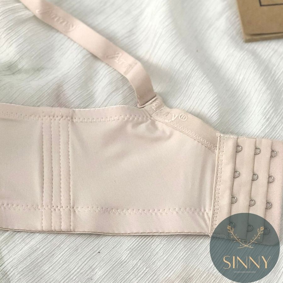 Áo lót big size Thái Lan, áo ngực nữ cúp D không mút có gọng bản to chống xệ Anny 8802, Sinny