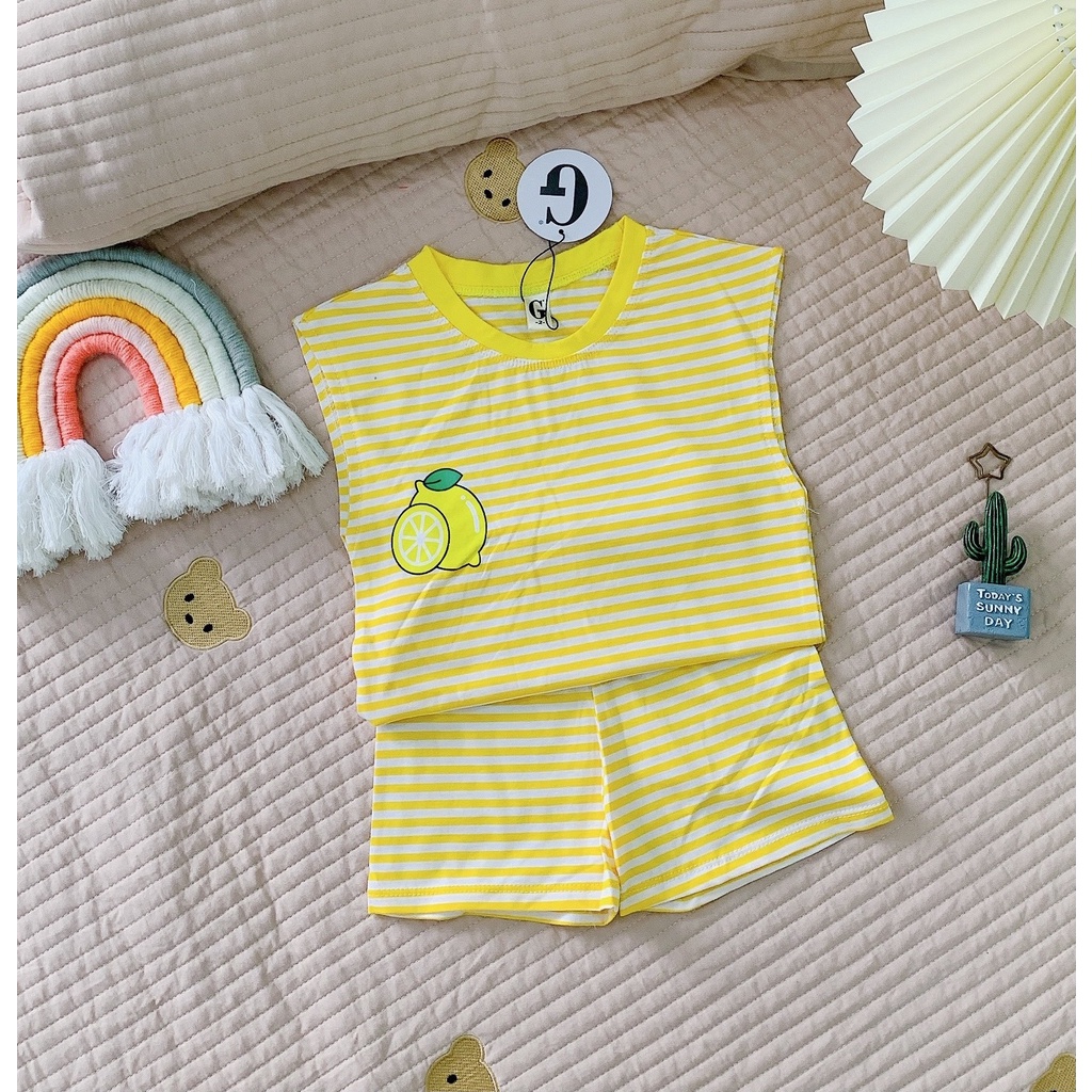 Lyvyshop -  Bộ quần áo siêu dễ thương cho bé trai, bé gái từ 09-26kg
