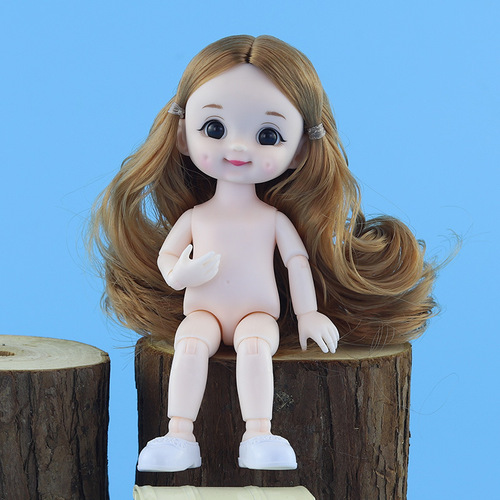 Búp bê mắt 3D dễ thương cỡ 16cm tỉ lệ 1/8