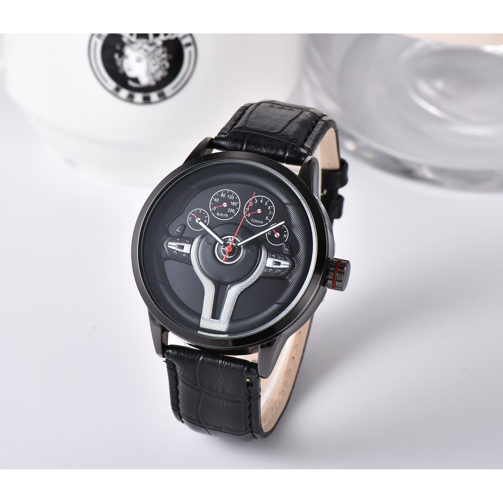 Đồng Hồ Nam BMW Sang Trọng Và Đẳng Cấp, Đồng Hồ Thể Thao Logo Xe hơi, Dây da cao cấp, Mặt kính Sapphire, Chống nước | BigBuy360 - bigbuy360.vn