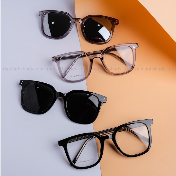 Gọng Kính Cận Nhựa Shady Unisex G2319 (Nhiều Màu)