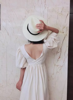 [Hàng oder] Váy trắng bồng bềnh