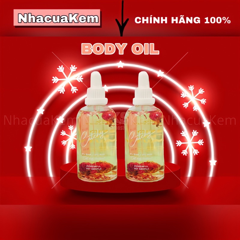 [MỚI] BODY OIL CATCHY - DẦU DƯỠNG THỂ CHO DA | BigBuy360 - bigbuy360.vn