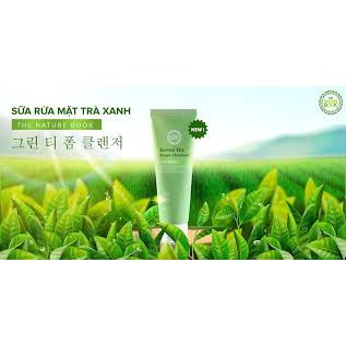 Sữa rửa mặt trà xanh The Nature Book The Nature Book Green Tea Foam Cleanser