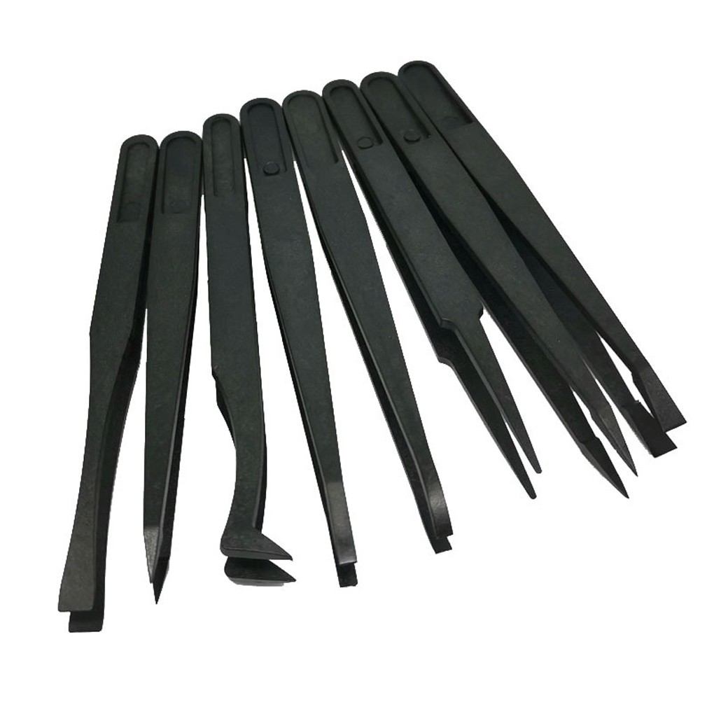 Set 8 Nhíp Nhựa Chống Tĩnh Điện