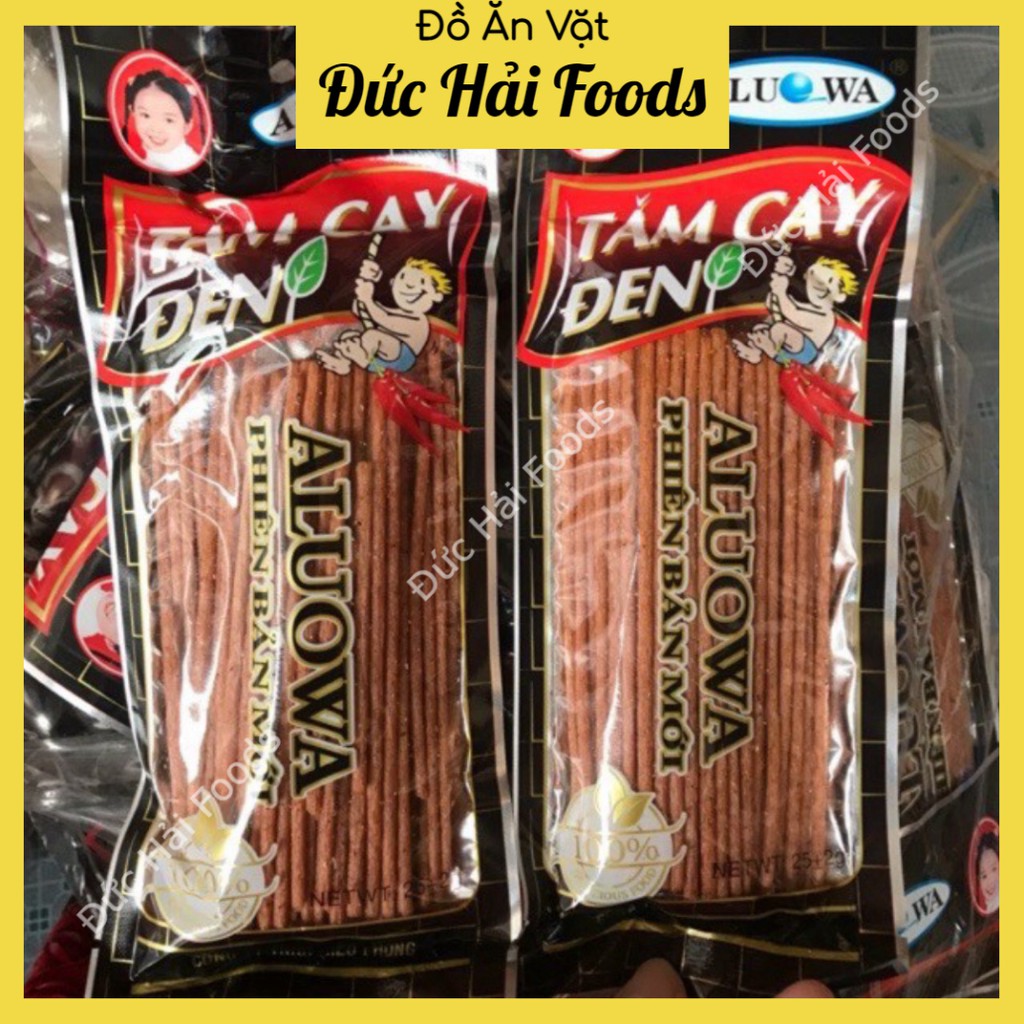 Tăm Cay Đen, 1 Gói Snack Tăm Vị Thơm Cay