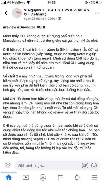 Tinh chất dưỡng tóc CHI Vàng - Đỏ | BigBuy360 - bigbuy360.vn