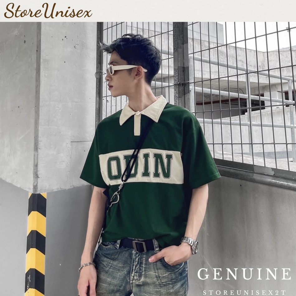 Áo phông form rộng tay lỡ unisex, 0DIN phong cach hàn quốc nam nữ mặc đều đẹp