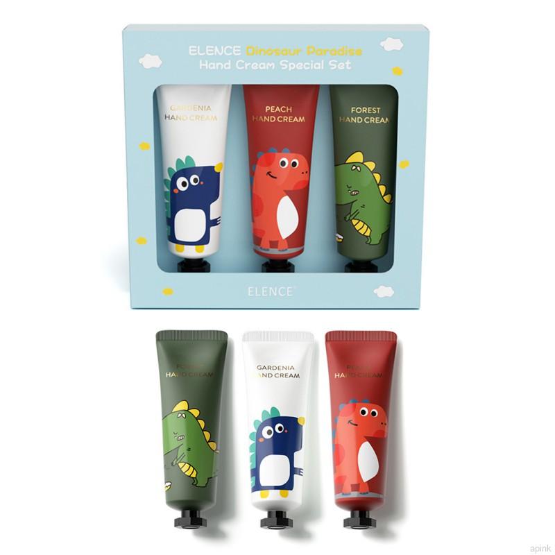 [Hàng mới về] Bộ 3 tuýp kem dưỡng da bàn tay chống da khô và nứt nẻ dưỡng ẩm kích thước tiện dụng khi đi du lịch