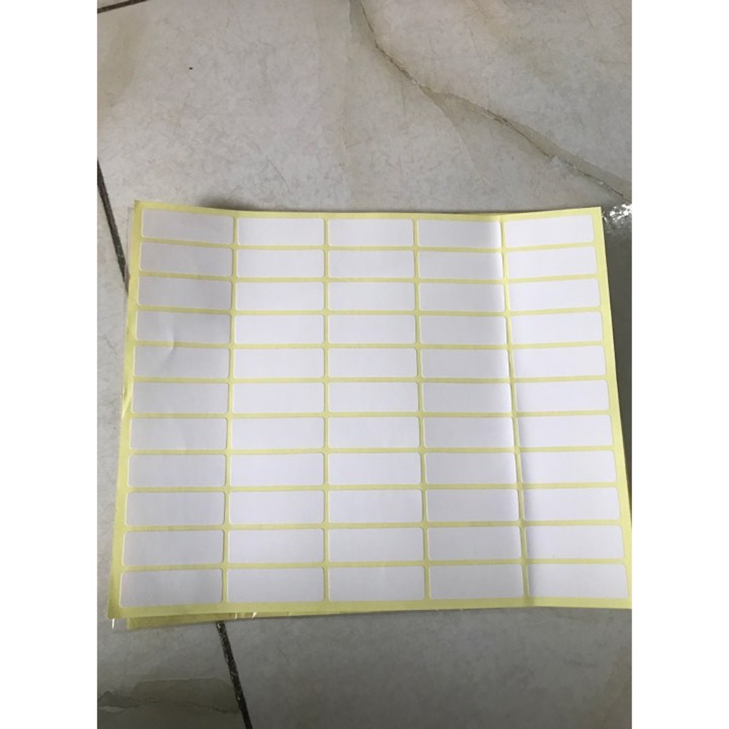 1 XẤP NHÃN DÁN 109, GHI CHÚ, GHI TÊN DECAL - BOOK