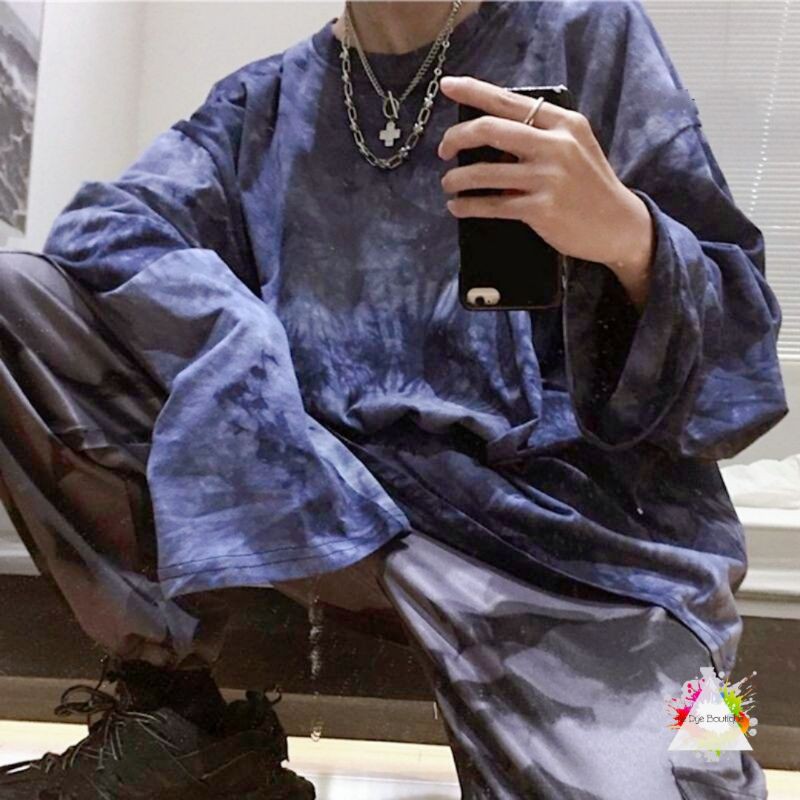 Áo tay dài loang màu Unisex chất lừ - Sweater Tie Dye 🎩