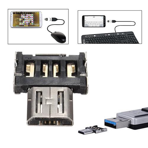 Bộ chuyển đổi kết nối Micro USB sang USB OTG cho điện thoại máy tính bảng