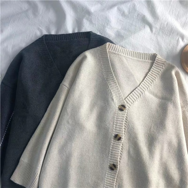 Áo len cardigan ulzzang HQ kèm ảnh thật ở cuối ❣️🌸 | BigBuy360 - bigbuy360.vn