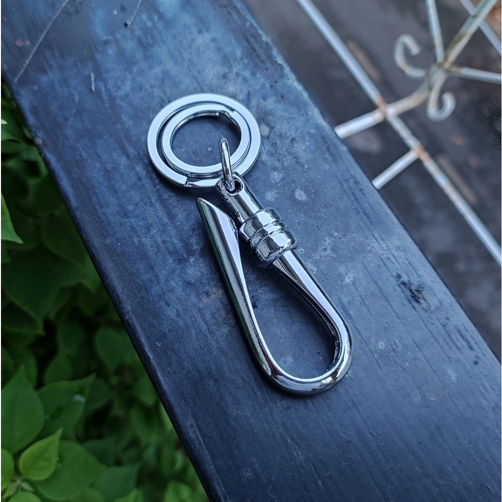 Móc Khóa Oto Xe Máy Đa Năng ZACHI Cao Cấp Sang Trọng Màu Bạc MK17