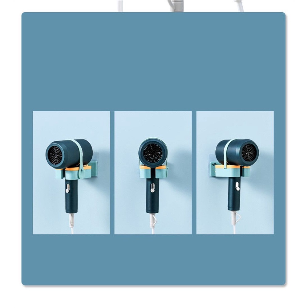 Giá Đỡ Máy Sấy Tóc Gắn Tường Không Cần Đục Lỗ Nhiều Màu Sắc Tiện Dụng Dành Cho Nhà Tắm