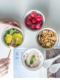 Bát cơm vuông, bát sứ vuông