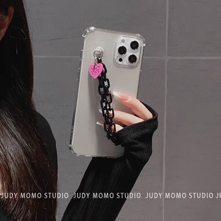 AoxingỐp Điện Thoại Mềm Trong Suốt In Hình Trái Tim Cho IPhone 13 6 S 7 / 8 SE 2020 7P / 8Plus X XS XR 11 12 13 Mini Pro Max