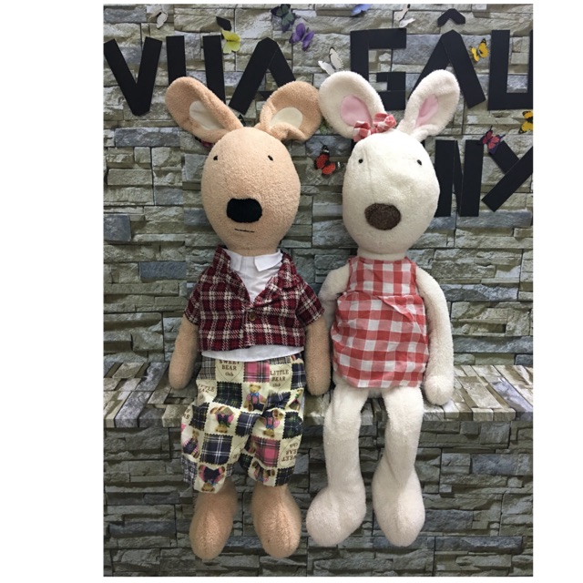 Set 2 thỏ pháp 1m