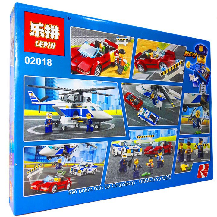 Bộ Lego Xếp Hình Ninjago Cảnh Sát Tuần Tra. Gồm 317 Chi Tiết. Lego Ninjago Lắp Ráp Đồ Chơi Cho Bé