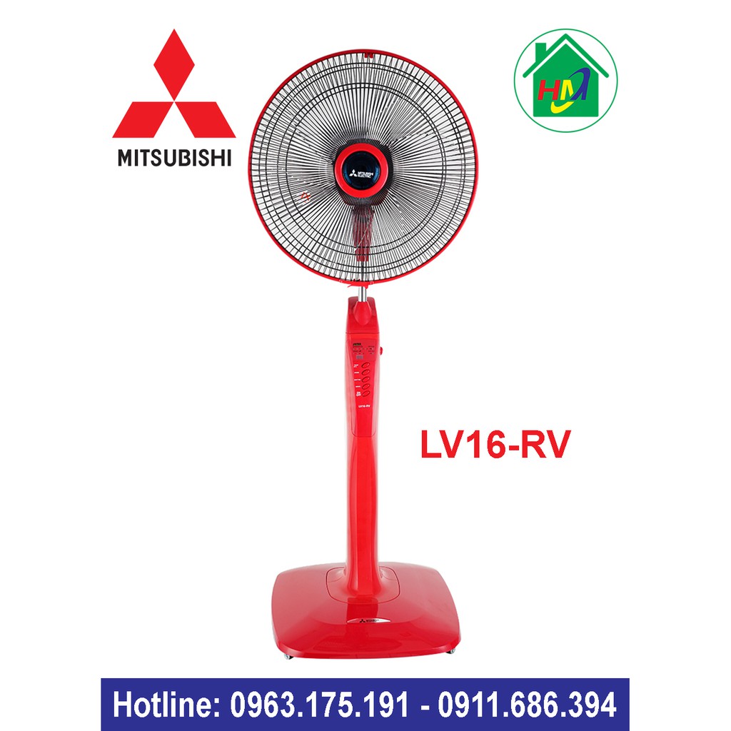 Quạt Cây Điều Khiển Misubishi LV16-RV Thái Lan