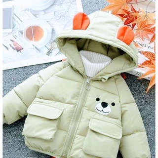 Áo Phao Gấu Bé trai/Bé gái form 8-18kg-QATE 322