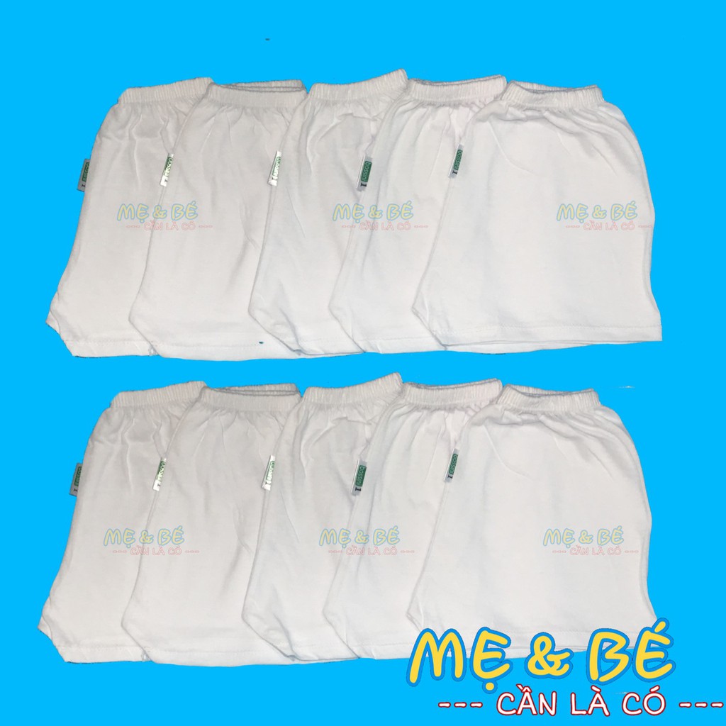 SET 10 QUẦN ĐÙI CHỤC BOSSINI COTTON MÁT CHO BÉ