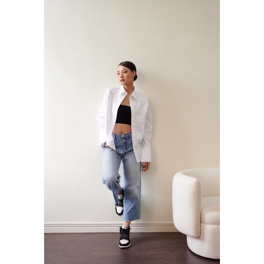 Áo sơ mi may viền đen - JORDAN