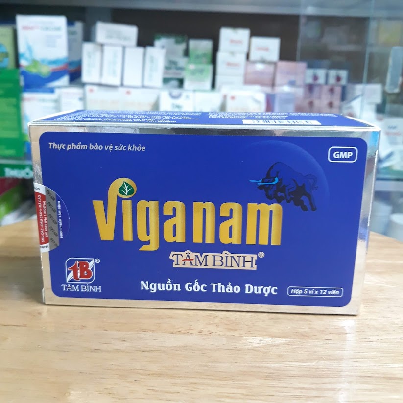 VIGANAM TÂM BÌNH - Hỗ trợ tăng cường sinh lực nam giới