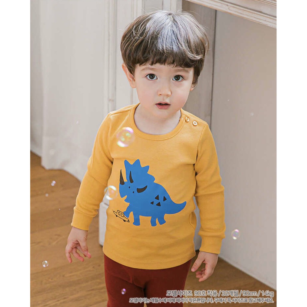 BỘ THU ĐÔNG DÀI TAY CAO CẤP TRẺ EM CỦA HÃNG CORDI-I, CHẤT THUN COTTON ORGANIC,MẪU KHỦNG LONG