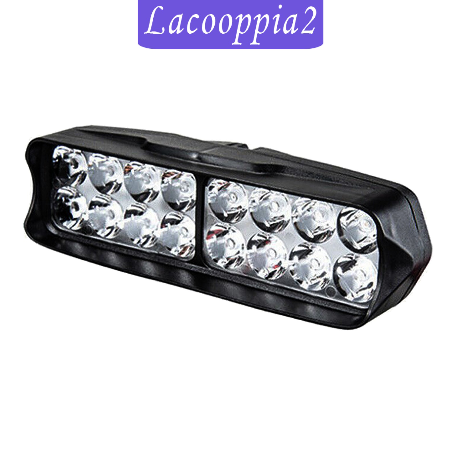 Đèn Pha Led Lapoppia2 12 Bóng Siêu Sáng Cho Xe Mô Tô