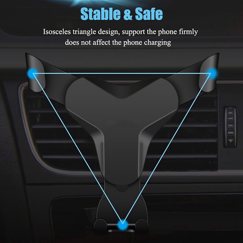 Giá Đỡ Điện Thoại Gắn Lỗ Thông Gió Xe Hơi