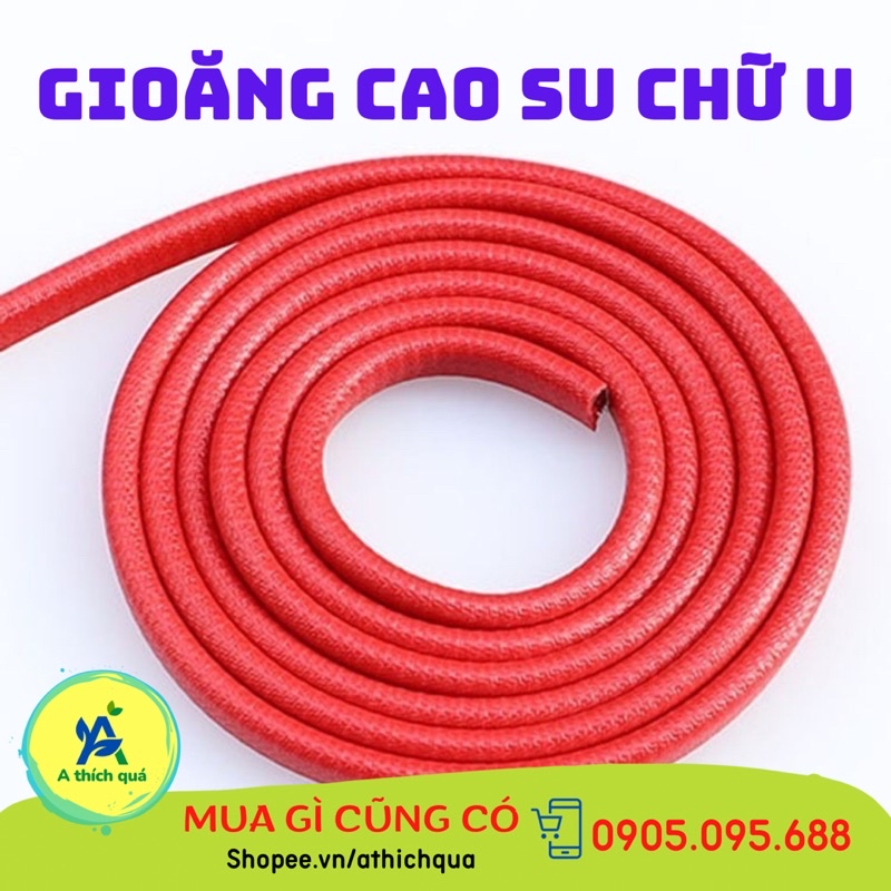 (Ship Nhanh)Ron Cao Su Chữ U Nẹp Viền Cánh Cửa Ô TÔ 5M,10M,15M