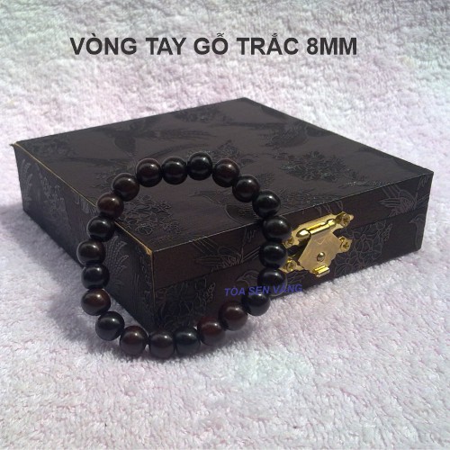 Vòng Tay Gỗ Trắc 8mm - 22 hạt